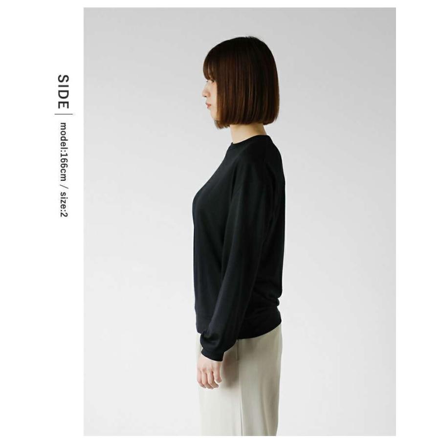 SLOANE(スローン) 長袖Tシャツ サイズ3 L レディース - 黒 クルーネック 追加》SLOANE スローン 別注Tシャツ（Tシャツ/カットソー）｜SLOANE
