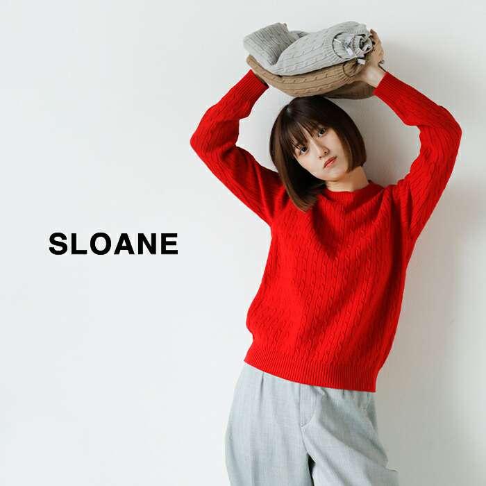 SLOANE 12G メリノウールミラノリブクルーネックニット SLOANE 12G メリノウールミラノリブクルーネックニット