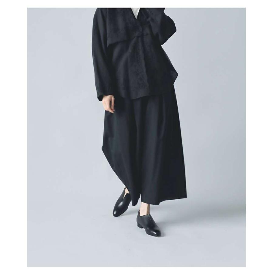 ビューティフルシューズ BEAUTIFUL SHOES  ステアレザー ミニマルデザイン スリット シューズ slit-shoes  レディースの画像