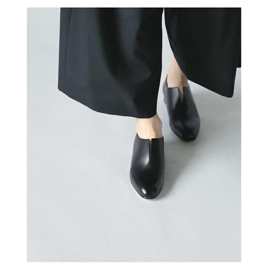 ビューティフルシューズ BEAUTIFUL SHOES  ステアレザー ミニマルデザイン スリット シューズ slit-shoes  レディースの画像