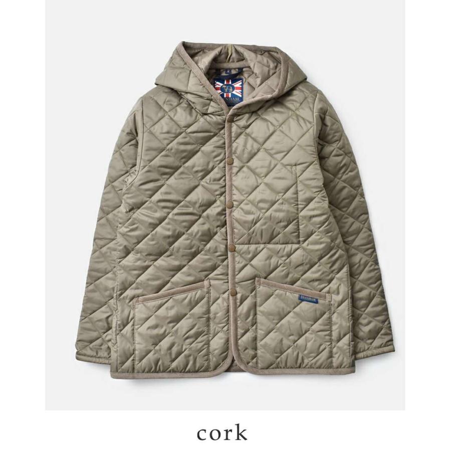 LAVENHAM（ラベンハム） フード付き クレイドン キルティング