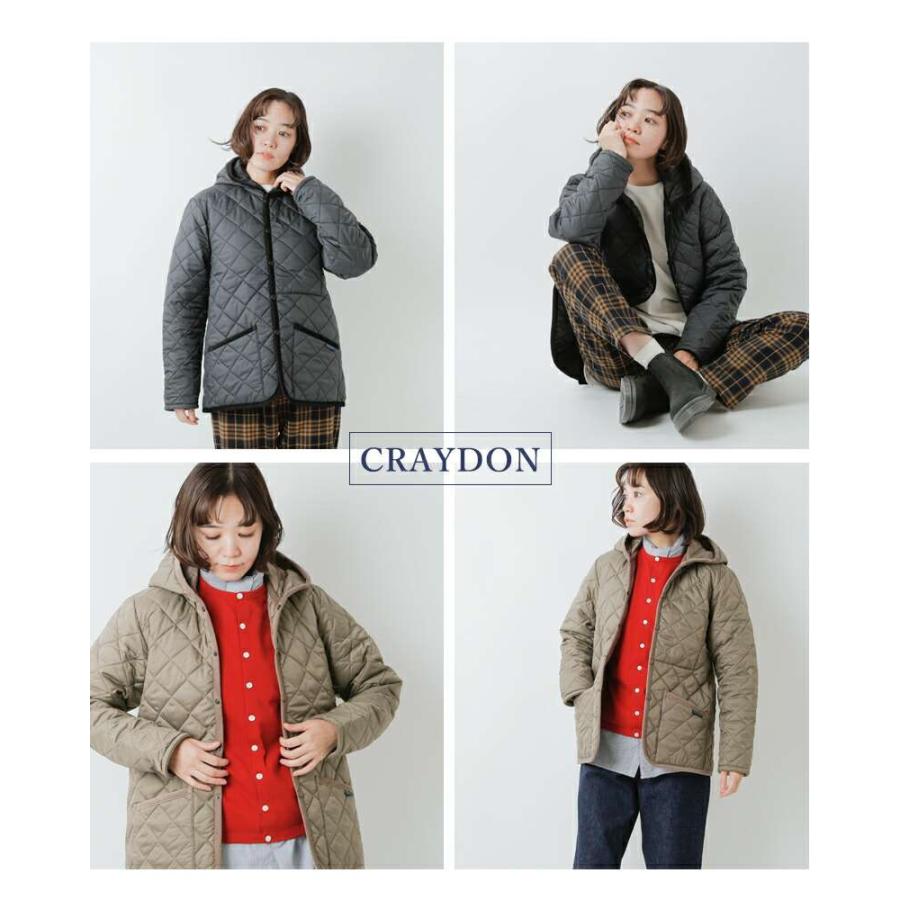 LAVENHAM（ラベンハム） フード付き クレイドン キルティング