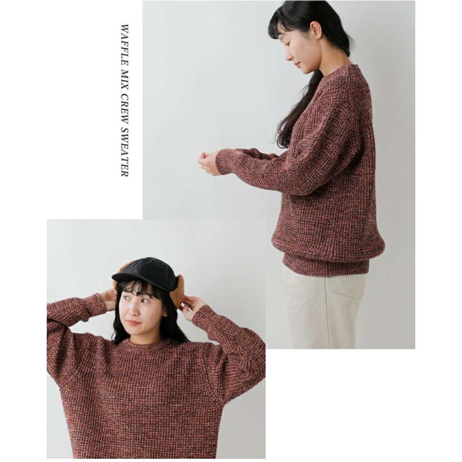 SUNNY SPORTS サニースポーツ ワッフル ミックス クルーネック セーター sn25f023-fn 2025aw新作 レディース ☆☆ クーポン対象 SUNNY SPORTS（サニースポーツ） セール【30%OFF】サニースポーツ