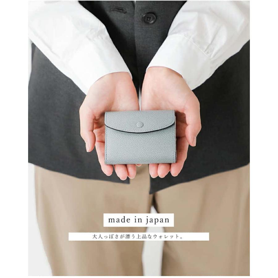 【SOPO】ソポ カーフレザー ロール ウォレット 本革　ダークグレー SOPO｜カーフレザー ロール ウォレット “ROLL WALLET-DEG/VAL