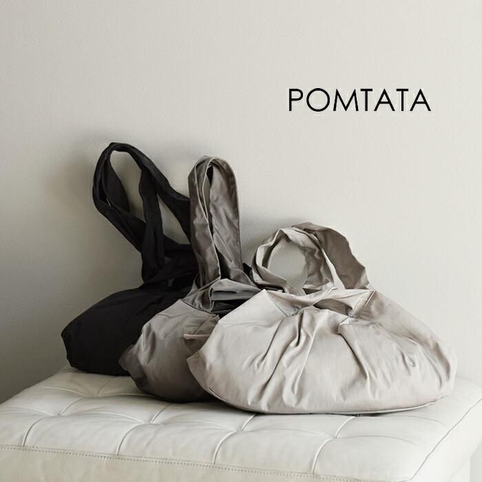 POMTATA（ポンタタ） ギャザー 2way トートバッグ SOVA GATHER 2WAY