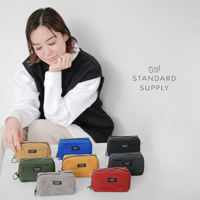 STANDARD SUPPLY（スタンダードサプライ） スクエア ポーチ MS