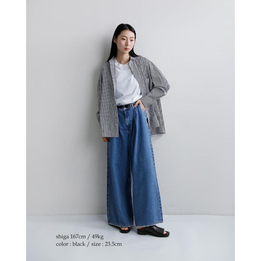 ビューティフルシューズ BEAUTIFUL SHOES ステアレザー スクエアトゥ サンダル square-sandals レディース  春夏 2026ss新作の画像