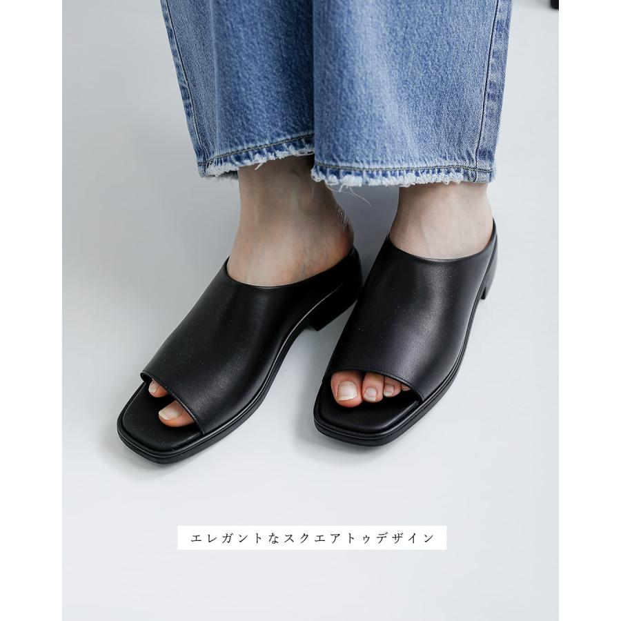 ビューティフルシューズ BEAUTIFUL SHOES ステアレザー スクエアトゥ サンダル square-sandals レディース  春夏 2026ss新作の画像