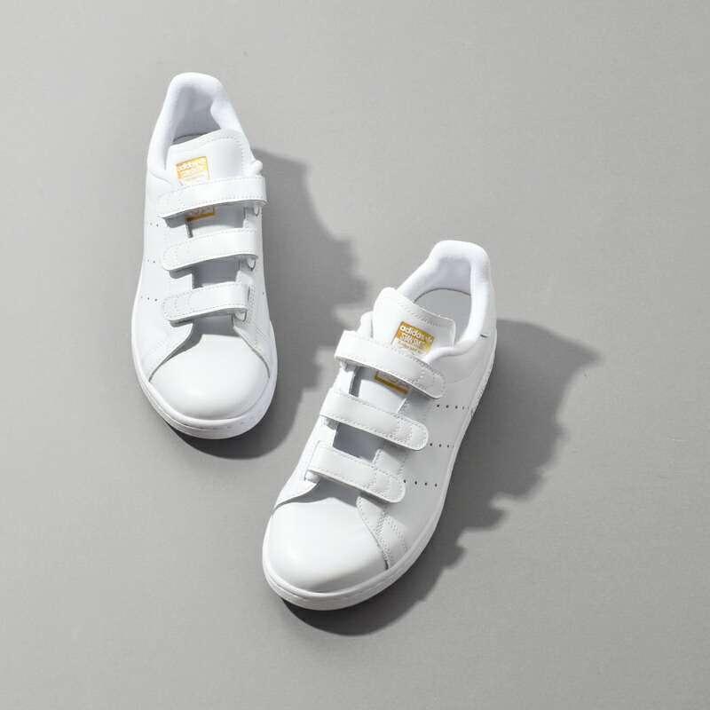 【極美品】adidas originals stansmith CF ベルクロ adidas Originals ベルクロ スニーカー 定番グリーン アディダス
