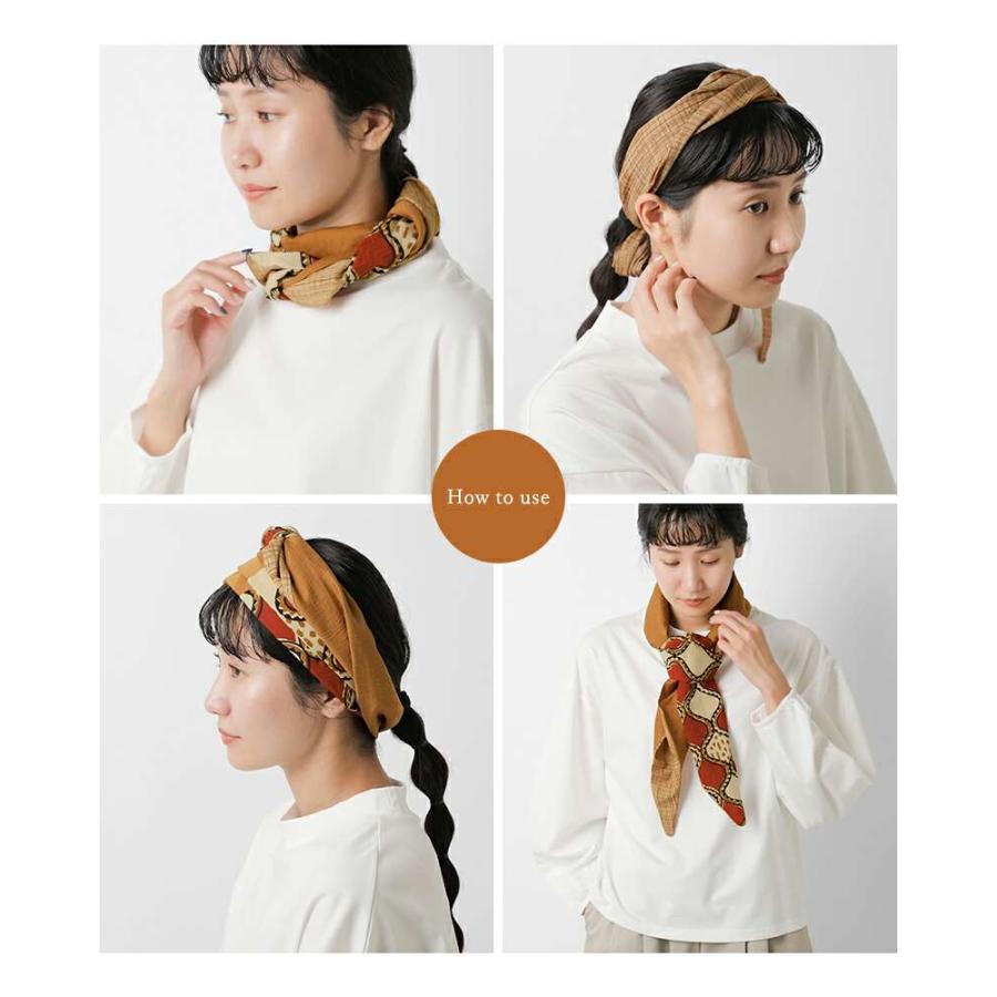 chisaki（チサキ） セール【50%OFF】チサキ リバーシブル スカーフ