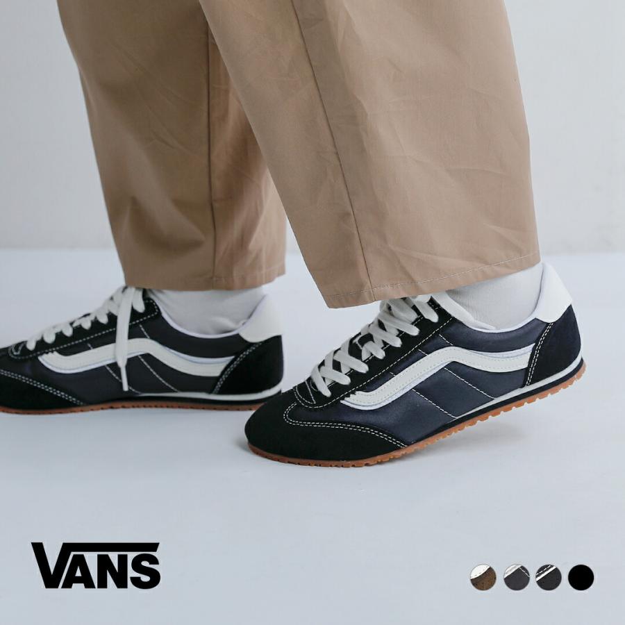 VANS（ヴァンズ） スーパー ロープロ レザー アッパー スニーカー 