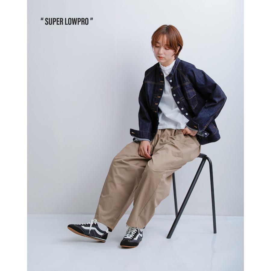 VANS（ヴァンズ） スーパー ロープロ レザー アッパー スニーカー