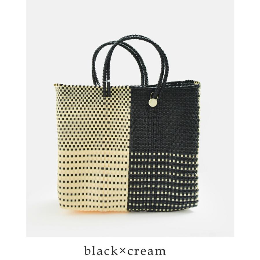 Letra（レトラ） メルカドバッグ Sサイズ TABLERO 3COLORS CHECK ARENA