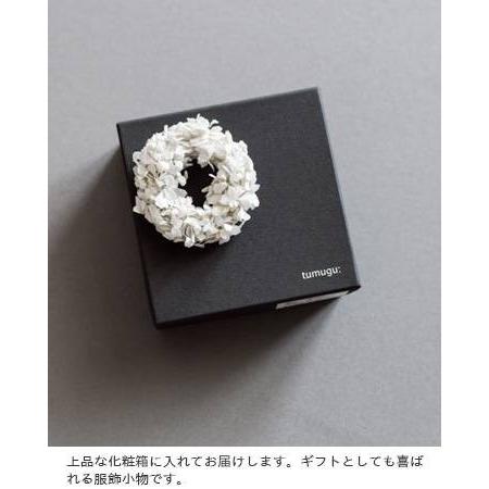 【☆】tumugu ツムグ アトリエ染花別注ブローチ ta20101