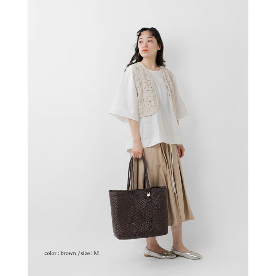 Letra（レトラ） メルカドバッグ ロングハンドル Mサイズ TAPETE