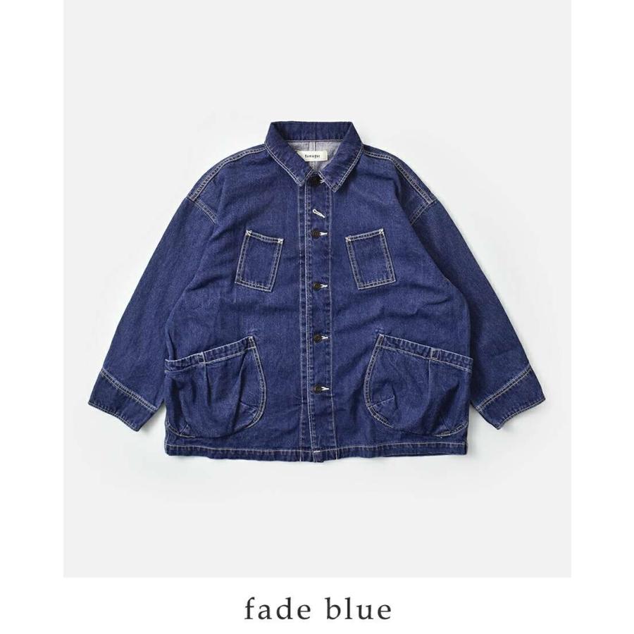 tumugu（ツムグ） ヘリンボーン デニム カバーオール tb25330