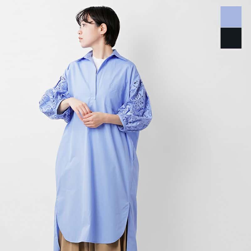40%OFF】TICCA ティッカ コットン レース パフスリーブ ワンピース