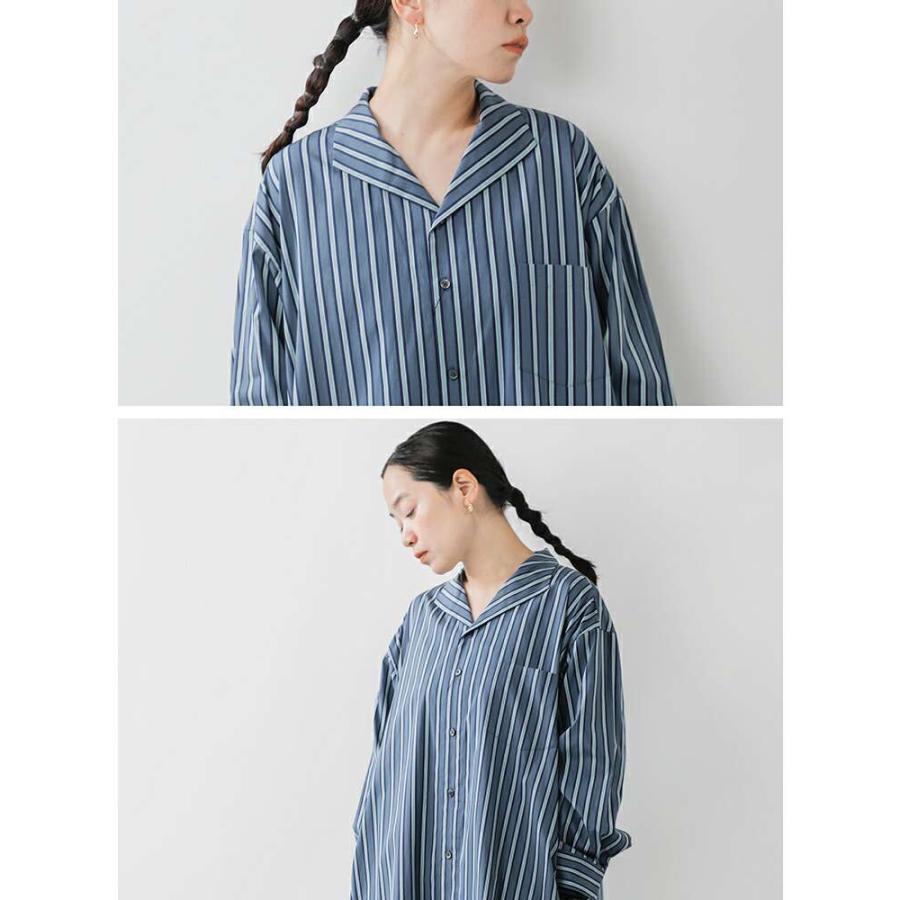 TICCA コットン オープンカラー 長袖 シャツ ワンピース 新品 TICCA コットン オープンカラー 長袖 シャツ ワンピース