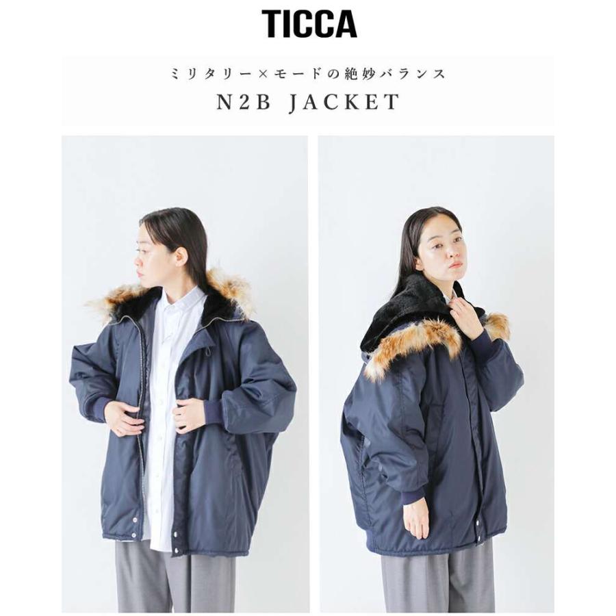 TICCA ティッカ ロング N2B ジャケット tbea-055 レディース