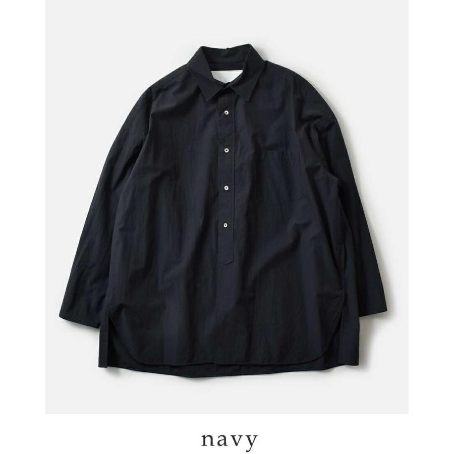 TICCA ティッカ コットン ハーブ スクエア ビッグ シャツ