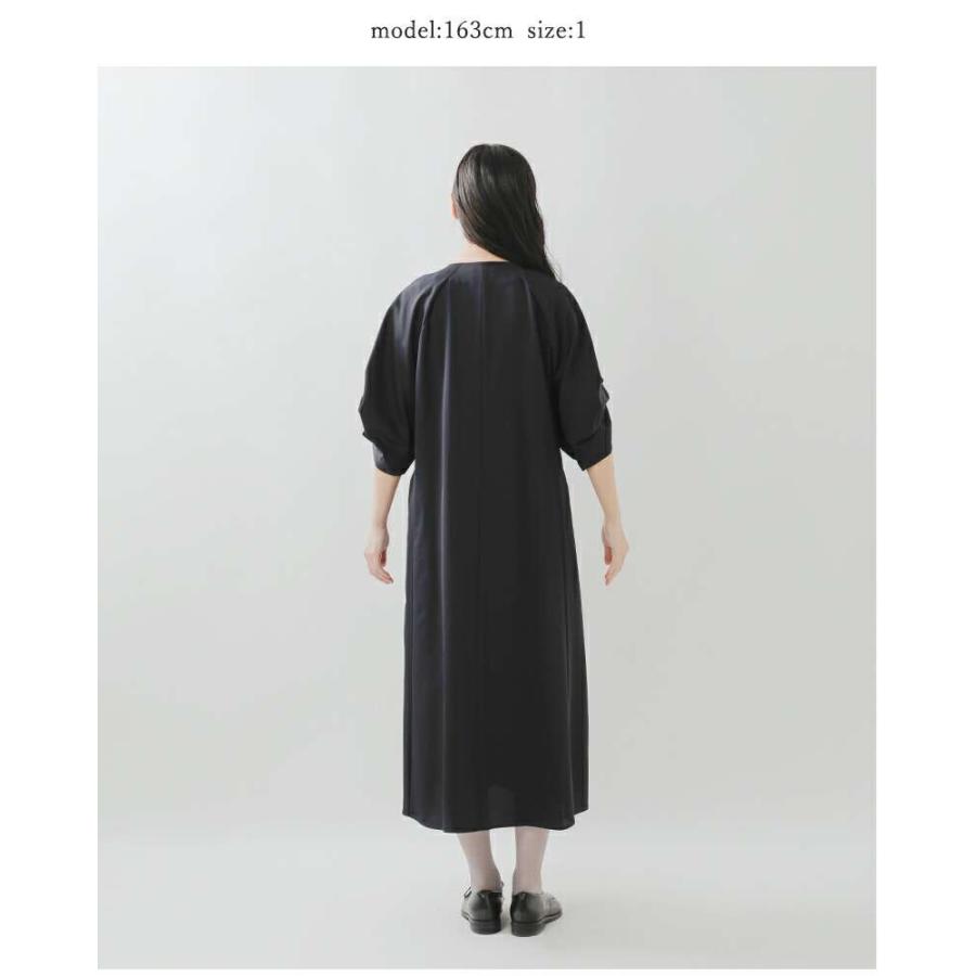 TICCA ティッカ ツイストスリーブ ドレス ワンピースtbea-191