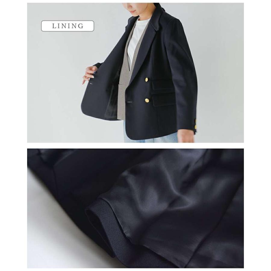 TICCA（ティッカ） ウールサージ ダブル ジャケット tbea-221