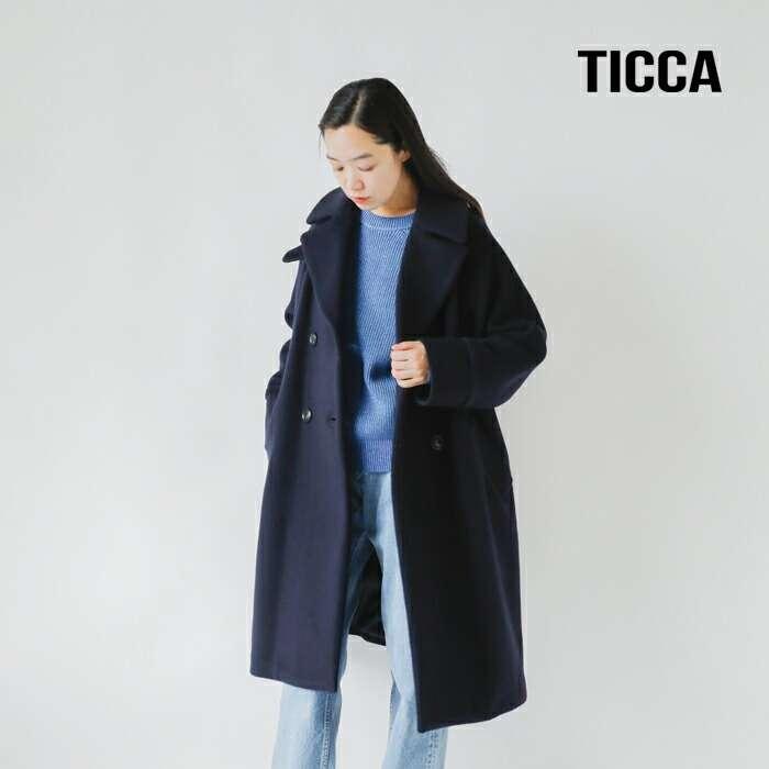TICCA ティッカ ウール ダブル テント コート tbea-241 2025aw