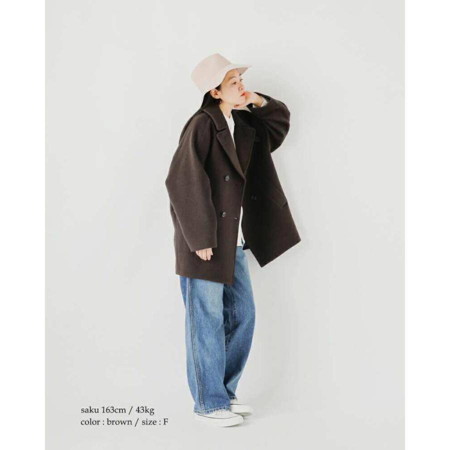 TICCA（ティッカ） ウール ピーコート tbea-242 レディース