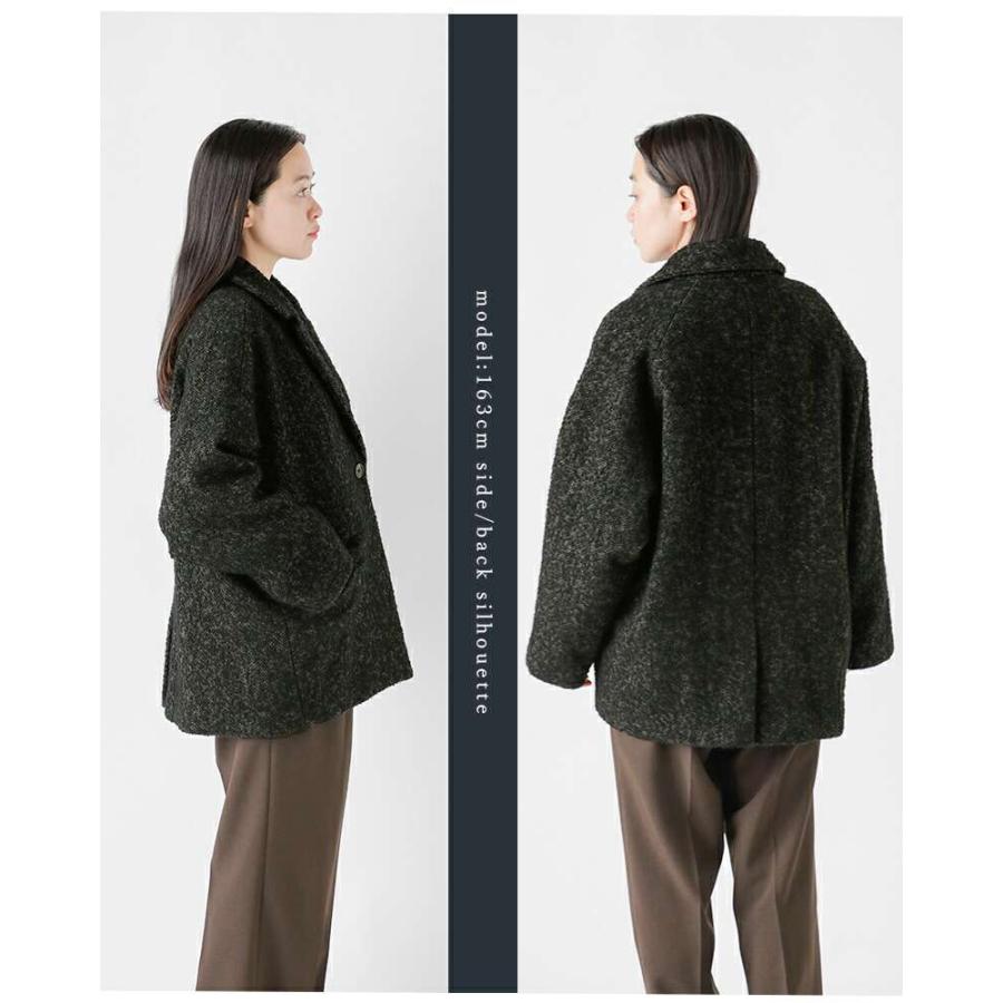 TICCA（ティッカ） ウール ミックスツイード ジャケット コート tbea