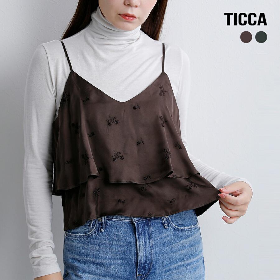 TICCA（ティッカ） フラワー2way ビスチェ tbfa-151 レディース 秋冬