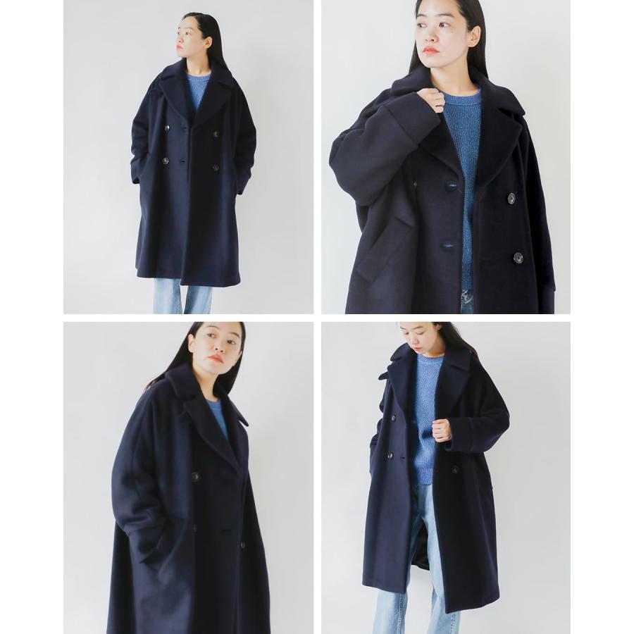 TICCA（ティッカ） ウール ダブル テント コート tbfa-201 秋冬 2026aw