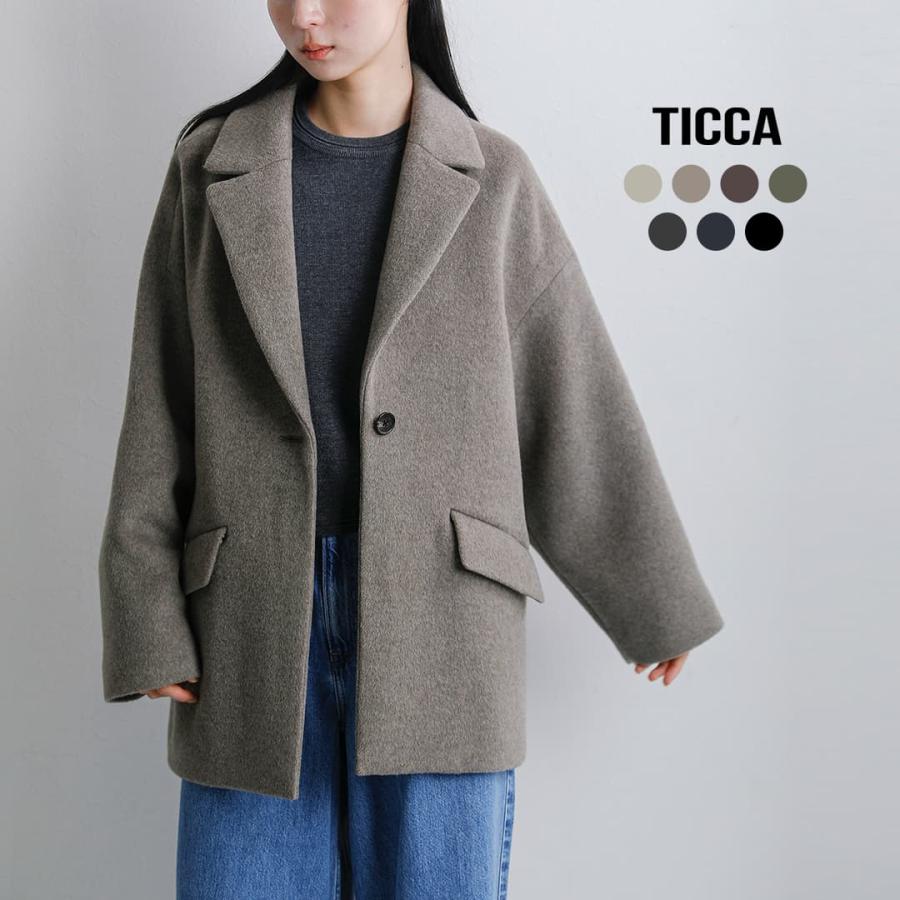 TICCA（ティッカ） ウール ジャケット コート tbfa-203 レディース 