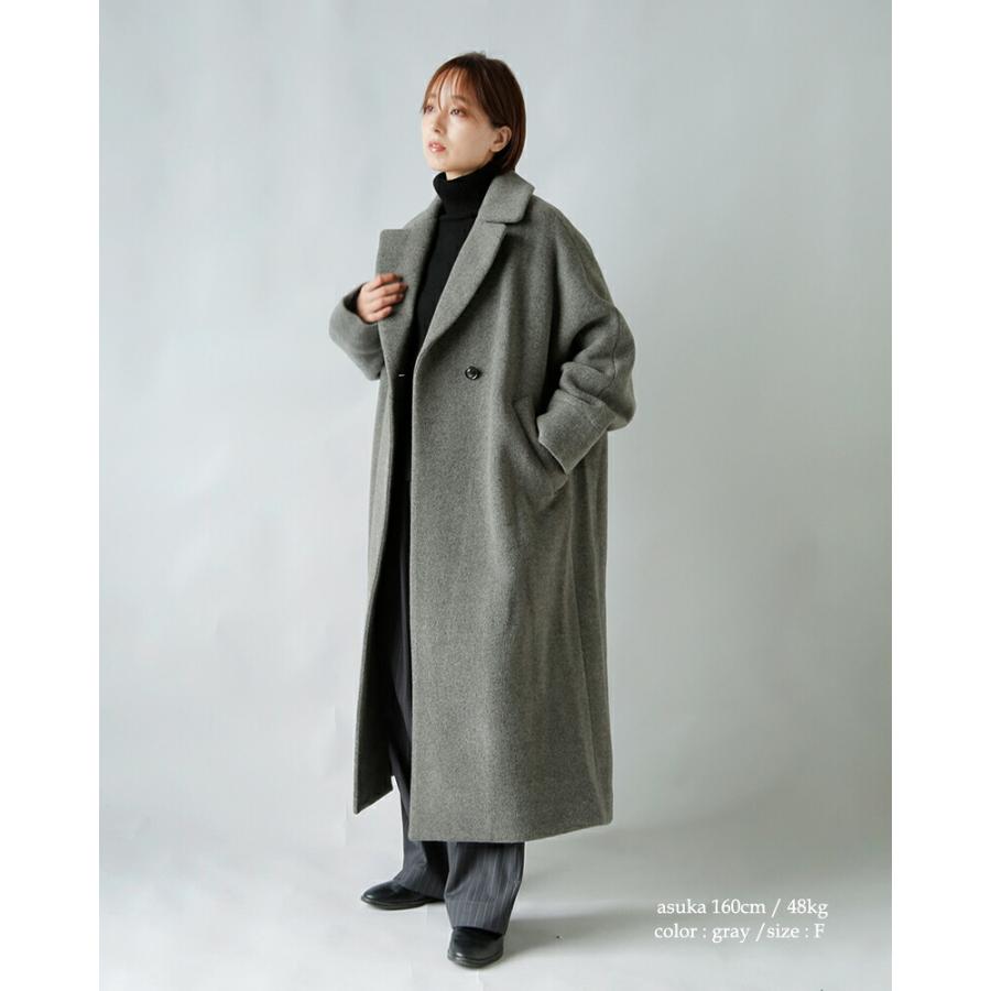 TICCA（ティッカ） ウール ロング テントコート tbfa-205 レディース