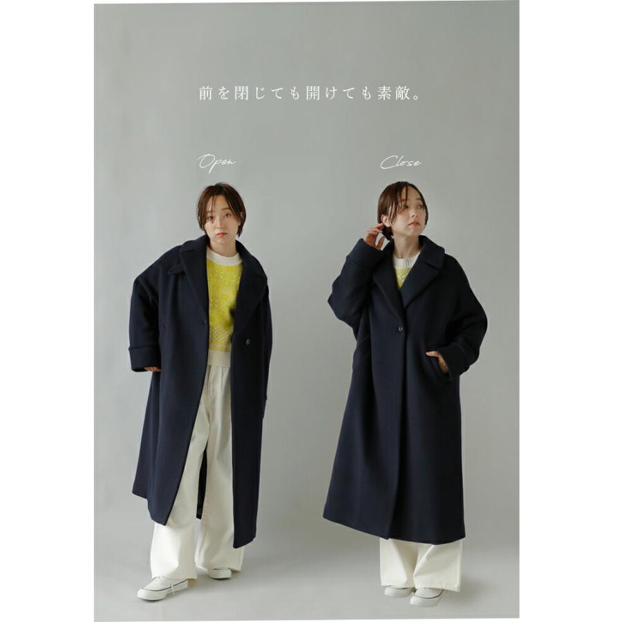 TICCA（ティッカ） ウール ロング テント コート tbfa-205 レディース