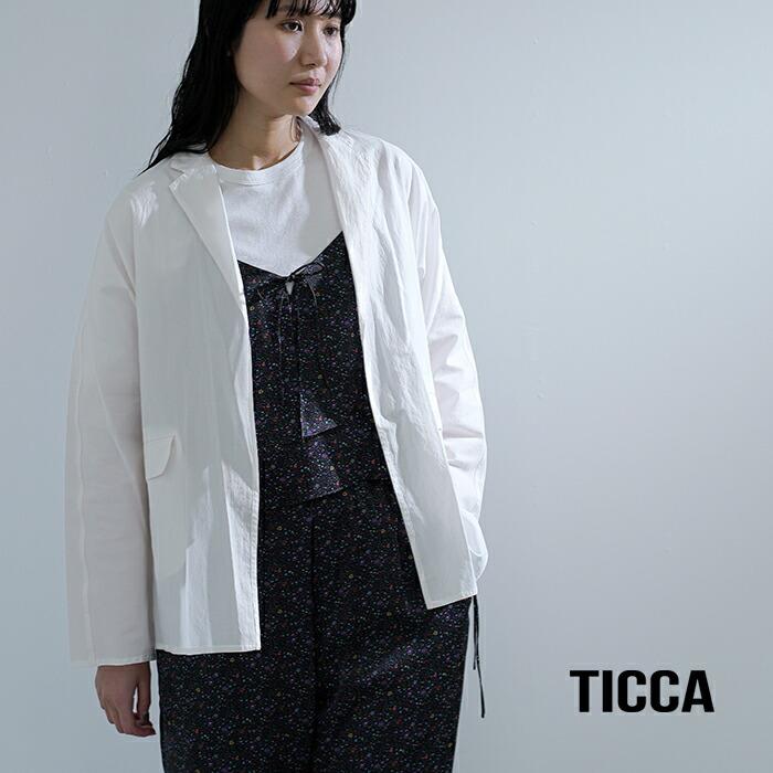 TICCA ホワイト 春用　ジャケット TICCA（ティッカ） ジャケット テーラードジャケット TICCA / シャツ