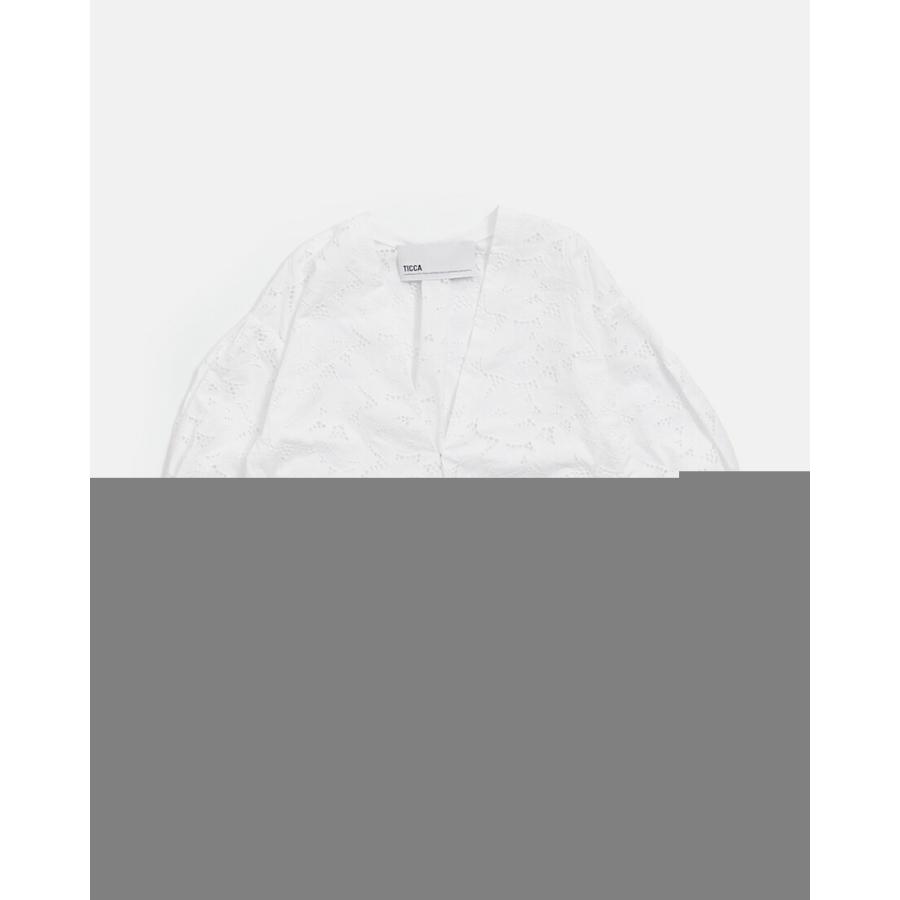 TICCA（ティッカ） フラワー レース ジャケット tbfs-133 レディース
