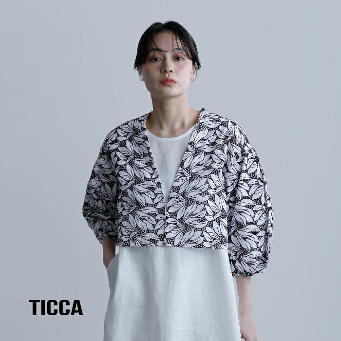 TICCA（ティッカ） フラワー レース ジャケット tbfs-133 レディース