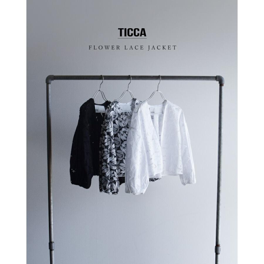 TICCA（ティッカ） フラワー レース ジャケット tbfs-133 レディース