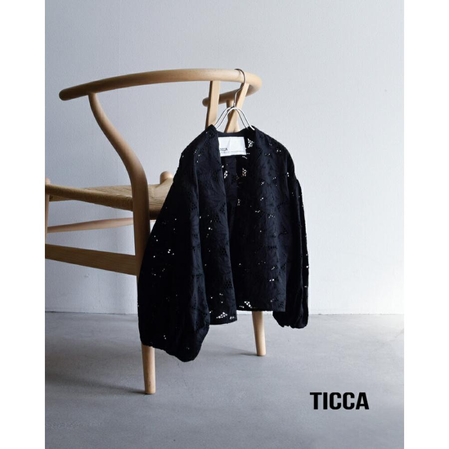 TICCA（ティッカ） フラワー レース ジャケット tbfs-133 レディース