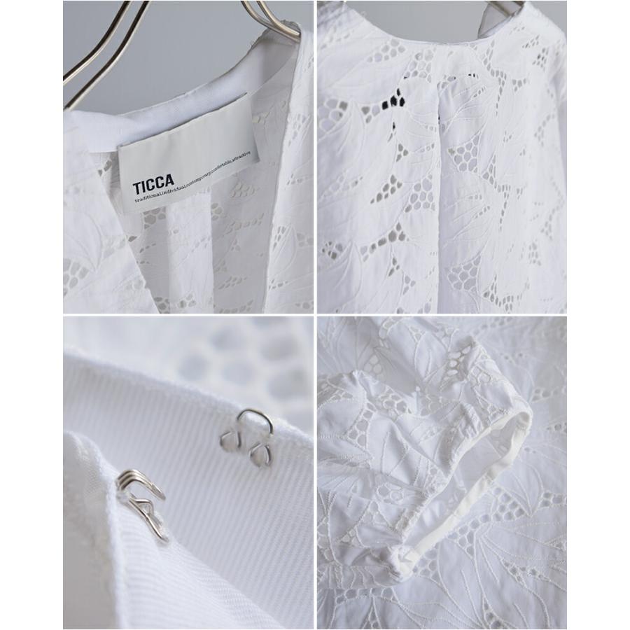 TICCA（ティッカ） フラワー レース ジャケット tbfs-133 レディース