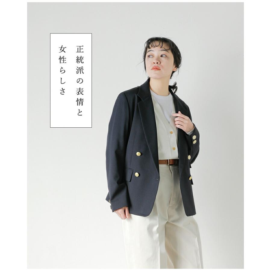 TICCA（ティッカ） ウール ダブル ジャケット tbfs-151 レディース