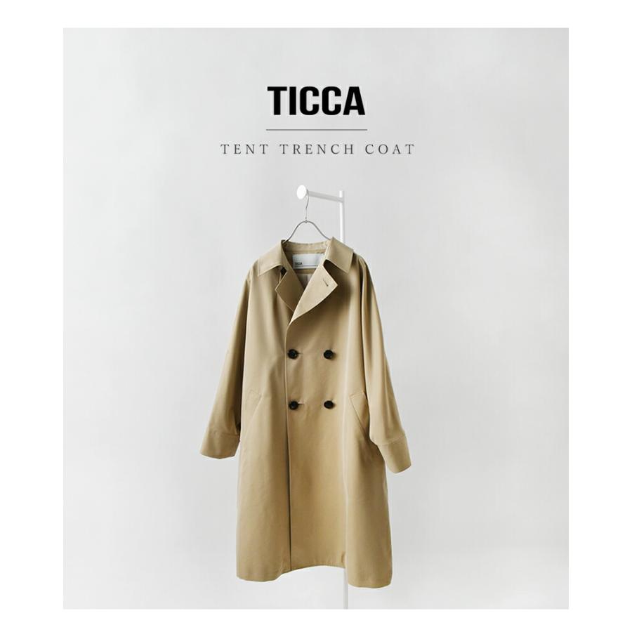TICCA（ティッカ） コットン テント トレンチコート tbfs-161