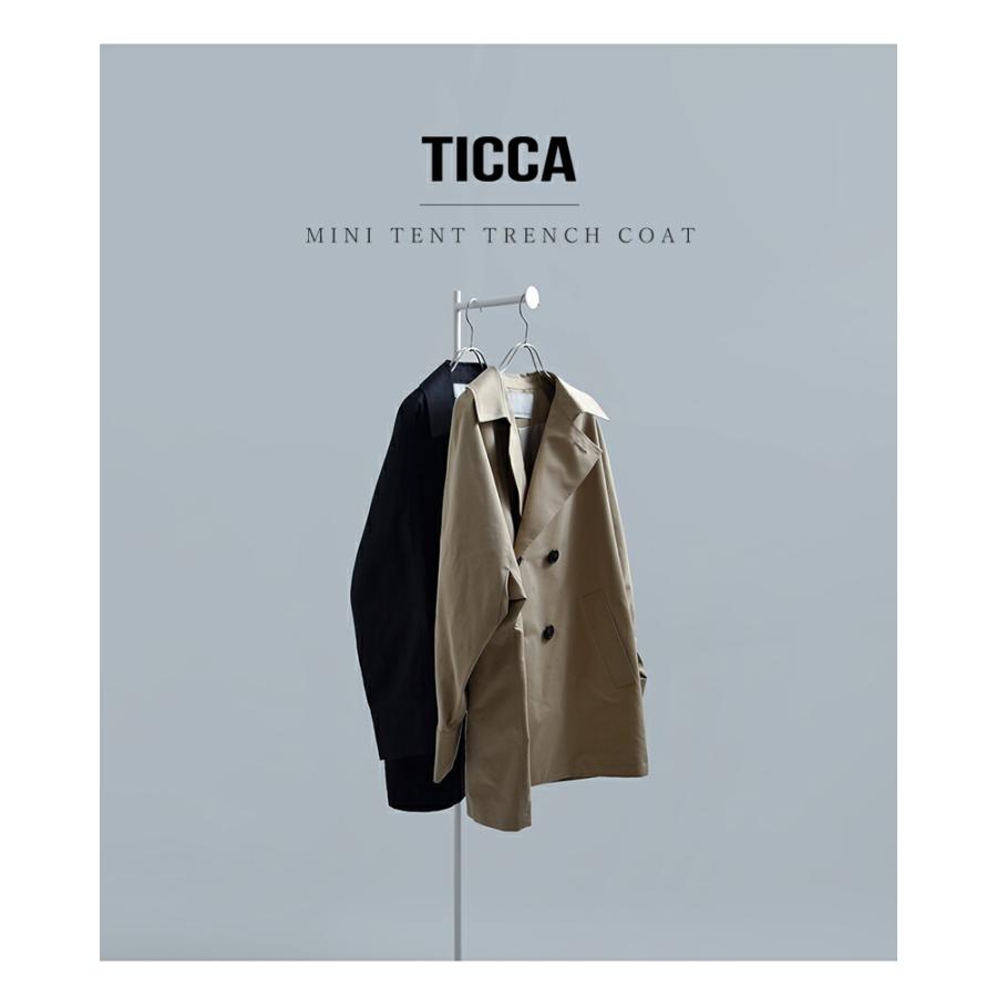 ティッカ TICCA  ミニテント トレンチコート tbfs-162 レディース | TICCA | 07