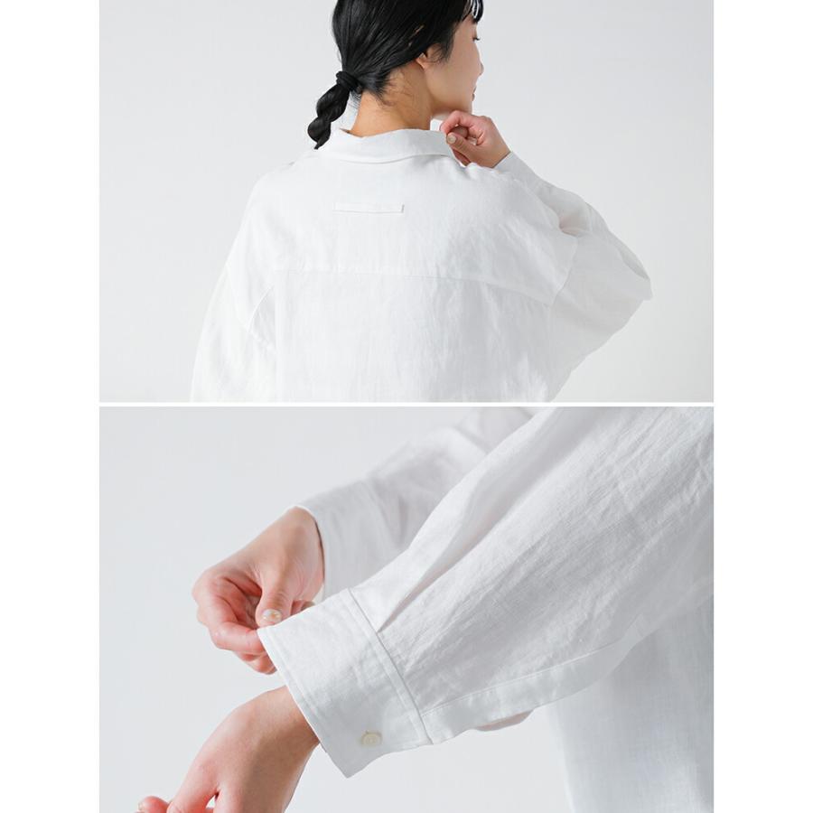 TICCA（ティッカ） リネン スキッパー シャツ tbfs-408 レディース 春