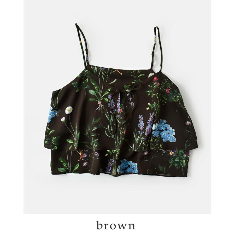 TICCA（ティッカ） 2way フラワー プリント ビスチェ tbfs-421