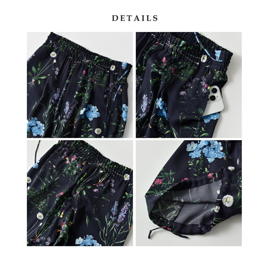 TICCA（ティッカ） フラワー プリント パンツ tbfs-422 レディース 春