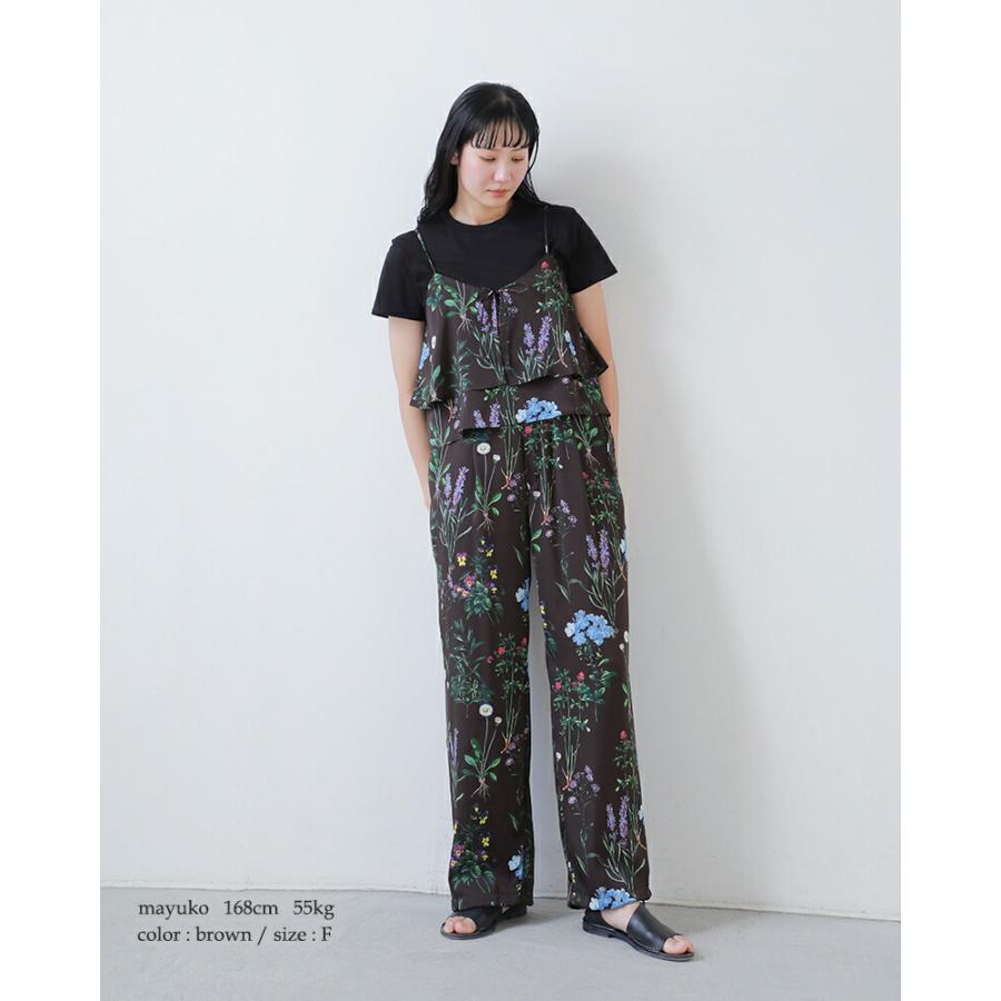 TICCA（ティッカ） フラワー プリント パンツ tbfs-422 レディース 春