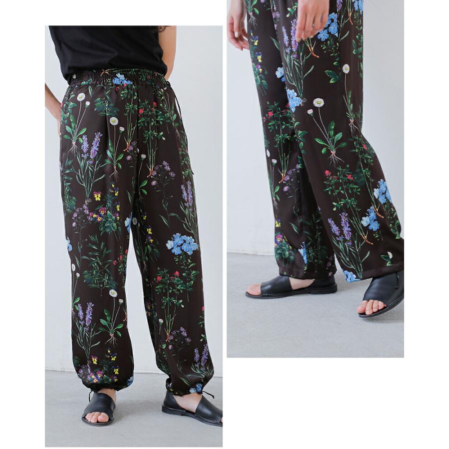 ☆美品☆TICCA ティッカ　フラワープリントパンツ トゥモローランド TICCA（ティッカ） フラワー プリント パンツ tbfs-422 レディース 春