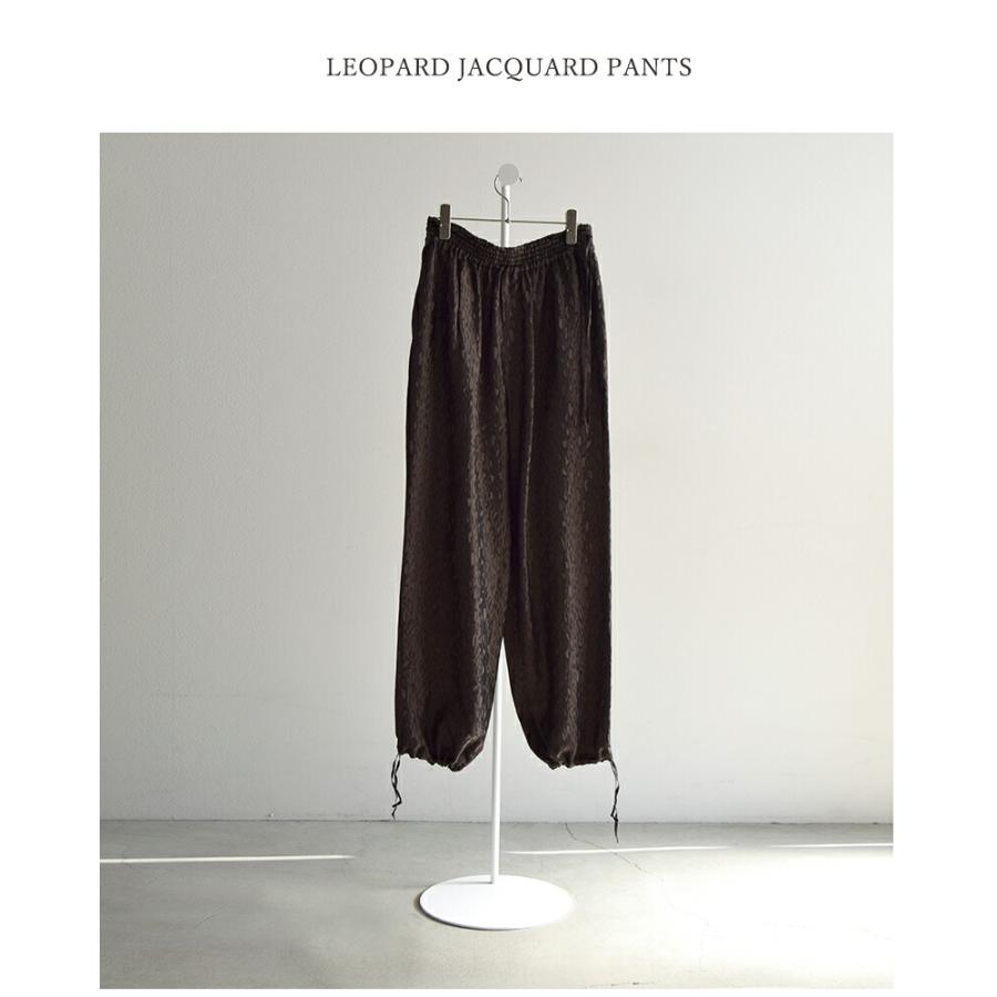 TICCA（ティッカ） レオパード ジャガード パンツ tbfs-432 レディース