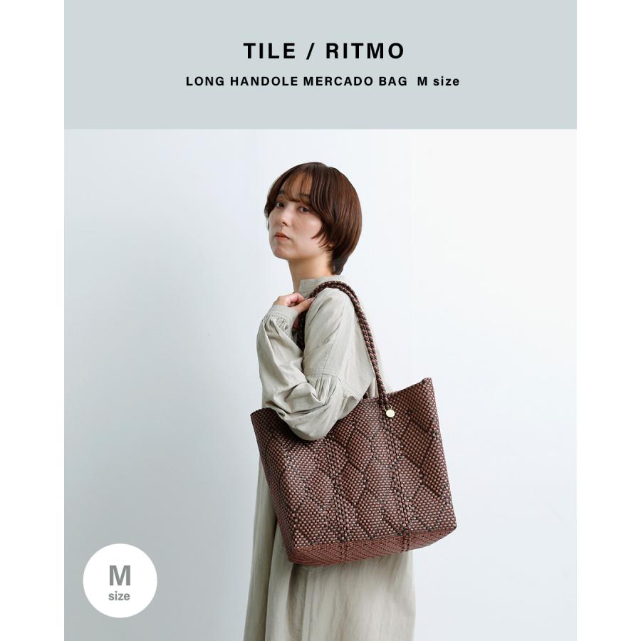 Letra（レトラ） メルカドバッグ ロングハンドル Mサイズ TILE RITMO